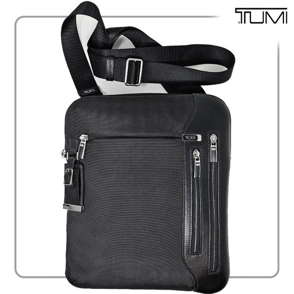 Tumi Arrive McCarren Crossbody Black - Picture 1 of 6